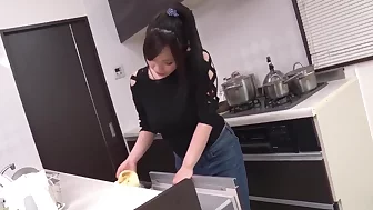 Big Boobs For Cooking With Mihane Yuki