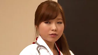 Crazy Japanese whore Love Saotome, Minami Hirahara, Nana Usami, Hitomi Fujiwara in Horny nurse, lesbian JAV clip