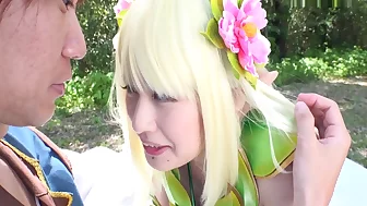 Elf　cosplay Jav